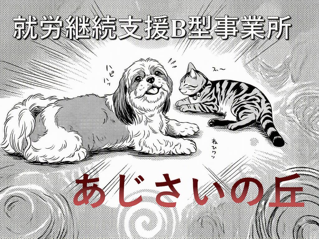 mmm/通所68日目/横浜の就労継続支援B型あじさいの - 【あじさいの丘